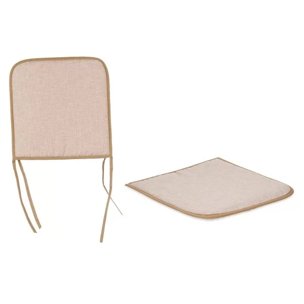Chair cushion 38 x 2,5 x 38 cm (4 Units)