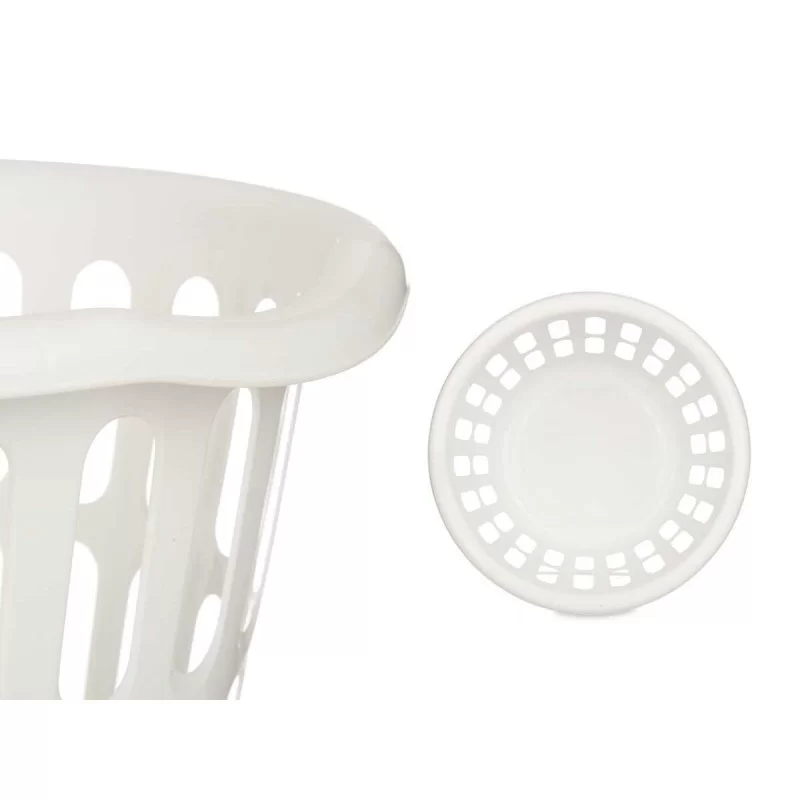 Basket White polypropylene 27 L 40 x 25 x 40 cm...