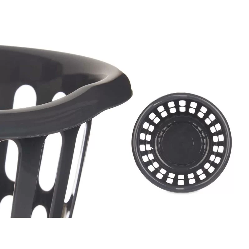 Basket Anthracite polypropylene 27 L 40 x 25 x...