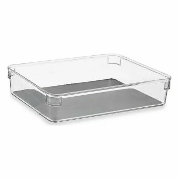 Drawer Organizer Recycled plastic Grey 16 x 4,5 x 24 cm... 2
