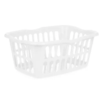 Basket White polypropylene 50 L 58 x 24 x 42 cm (12 Units) 2