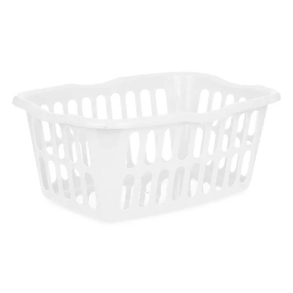 Basket White polypropylene 50 L 58 x 24 x 42 cm (12 Units)