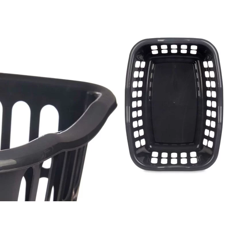 Basket Anthracite polypropylene 50 L 58 x 24 x...