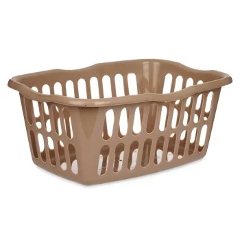 Basket Taupe polypropylene 50 L 58 x 24 x 42 cm (12 Units) 2