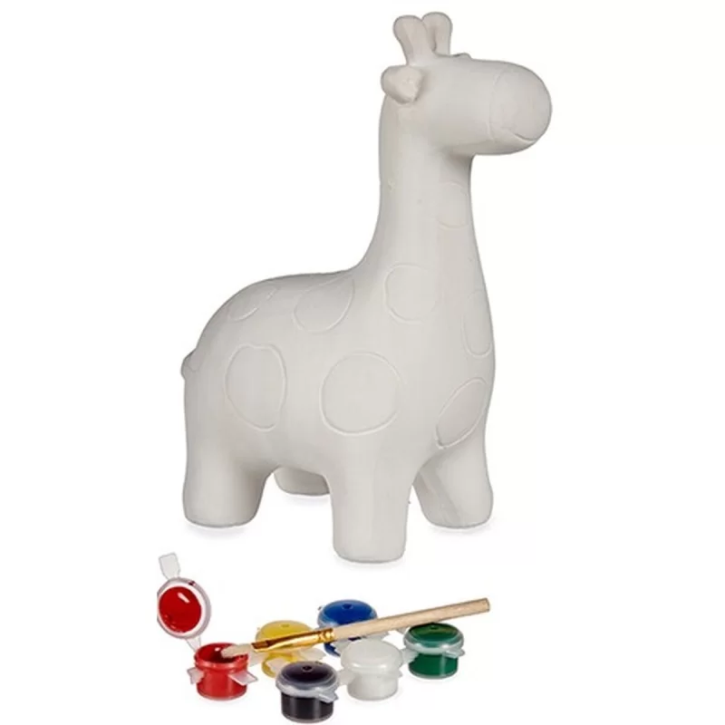 Paint Your Own Money Box Giraffe Ceramic 10,5 x...