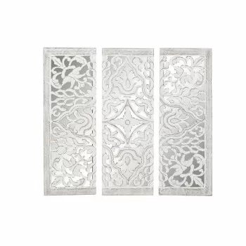 Wall Decoration DKD Home Decor Mirror MDF Wood (3 pcs)...
