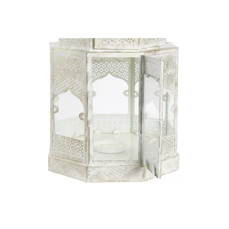 Lantern DKD Home Decor 2 Units White Golden...