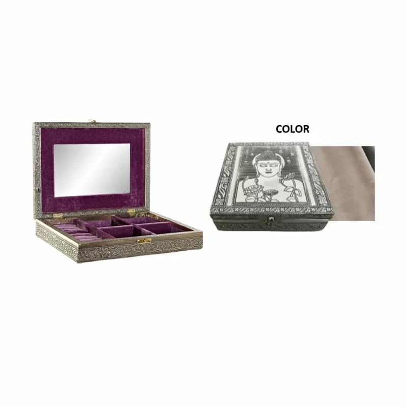 Jewelry box DKD Home Decor 27,5 x 20 x 5,4 cm...
