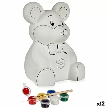 Paint Your Own Money Box Mouse Ceramic 14,7 x 20,8 x 16,3...