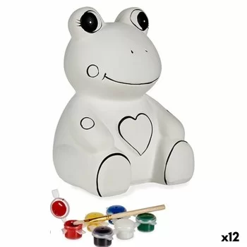 Paint Your Own Money Box Frog Ceramic 15,5 x 21,5 x 16 cm...