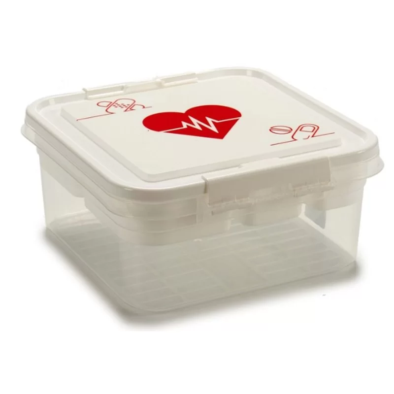 First Aid Kit Plastic 5 L 24,5 x 11,5 x 26 cm...