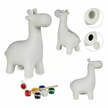 Paint Your Own Money Box Giraffe Ceramic 6,8 x 16,2 x... 2
