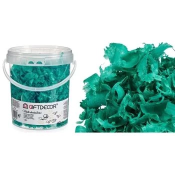 Decorative Shavings 1,4 L Turquoise (6 Units) 2