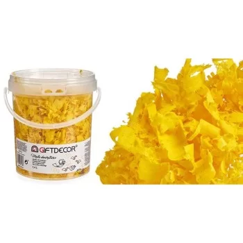 Decorative Shavings 1,4 L Yellow (6 Units) 2