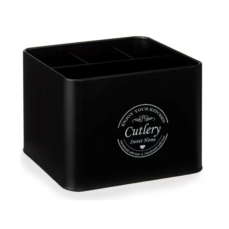 Multi-purpose basket Pieces of Cutlery Black...