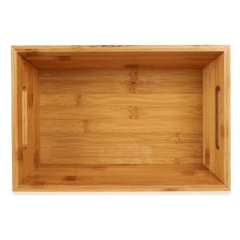 Multi-purpose basket With handles Brown Bamboo...