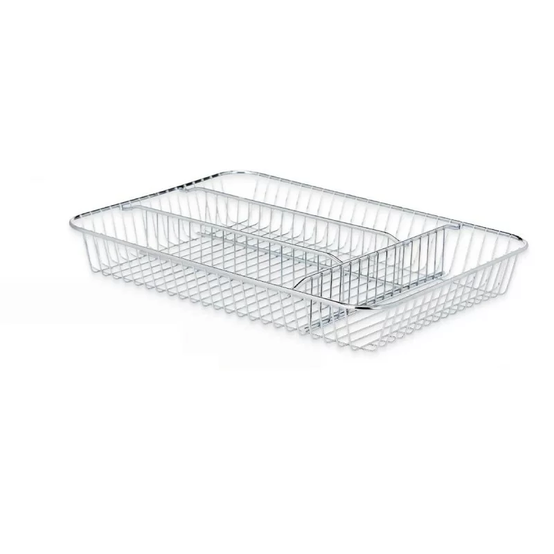 Cutlery Organiser Silver Metal 26 x 4,5 x 35,5...