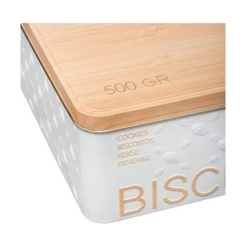 Multi-use Box Nature Scandi Metal White 500 gr 2