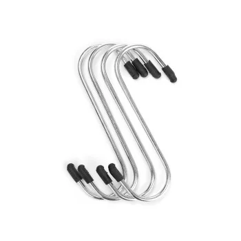 Hook for hanging up Set Silver Metal (12 Units) 2