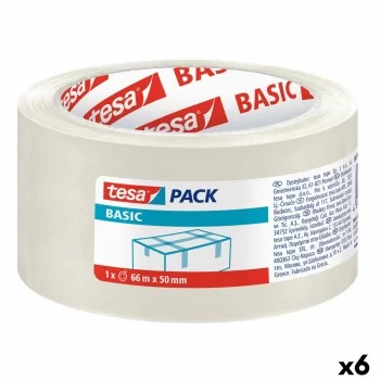 Adhesive Tape TESA Packaging Transparent 50 mm x 66 m (6...