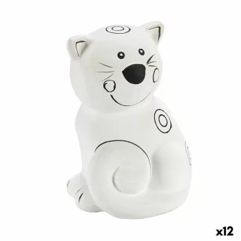Paint Your Own Money Box Cat Ceramic 9 x 11,8 x 8,5 cm...