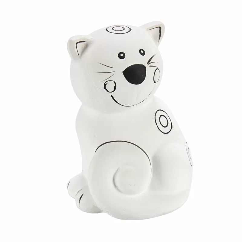 Paint Your Own Money Box Cat Ceramic 9 x 11,8 x...