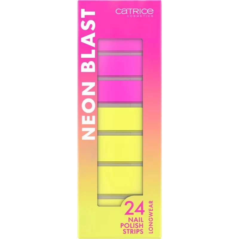 Nail art stickers Catrice Neon Blast 24 Pieces
