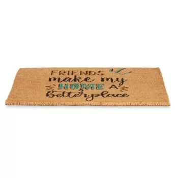 Doormat Friends Blue Natural 60 x 1 x 40 cm (12 Units) 2