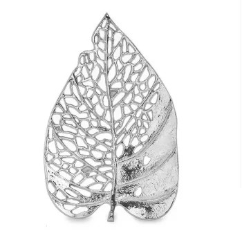 Decorative Figure Sheet Silver Metal 31 x 3,7 x 20 cm (6... 2