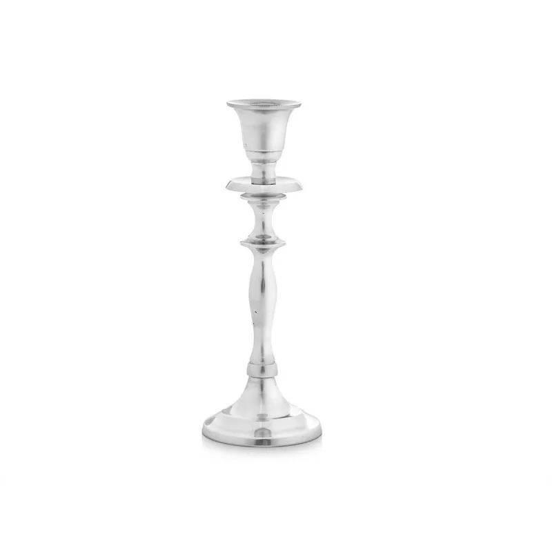 Candle Holder Silver Aluminium 4,5 x 20 x 7,5...