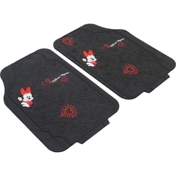 Car Floor Mat Set Minnie Mouse CZ10901 Black 2