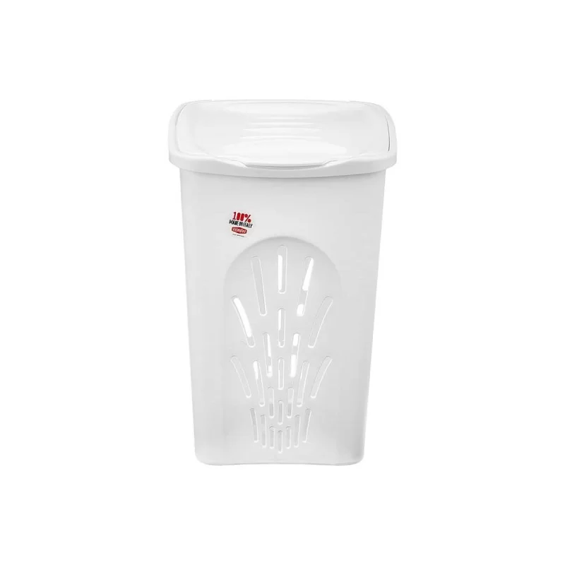 Laundry basket Stefanplast White Plastic 50 L...
