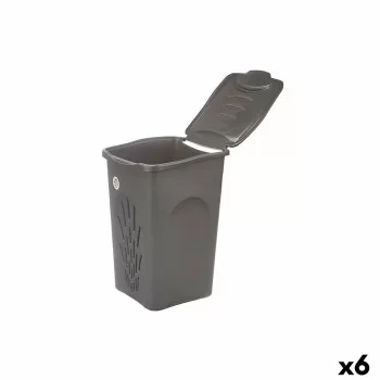 Laundry basket Stefanplast Anthracite Plastic 50 L 37 x...
