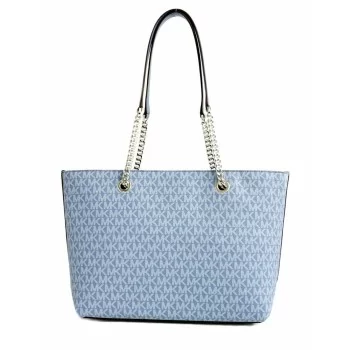 Women's Handbag Michael Kors Jet Set Blue 30 x 27 x 13 cm 2