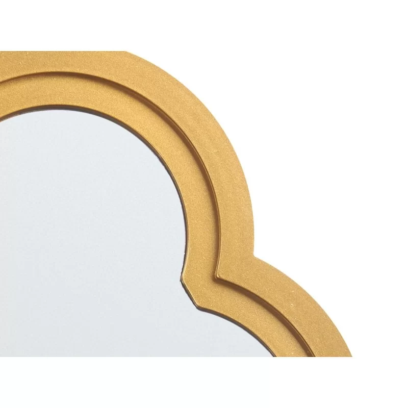 Mirror Set Flower Golden polypropylene 78 x 26...