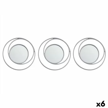 Mirror Set Circular Abstract Silver polypropylene 78 x 26...