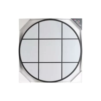 Wall mirror Window Black polystyrene 80 x 80 x 3 cm (3... 2