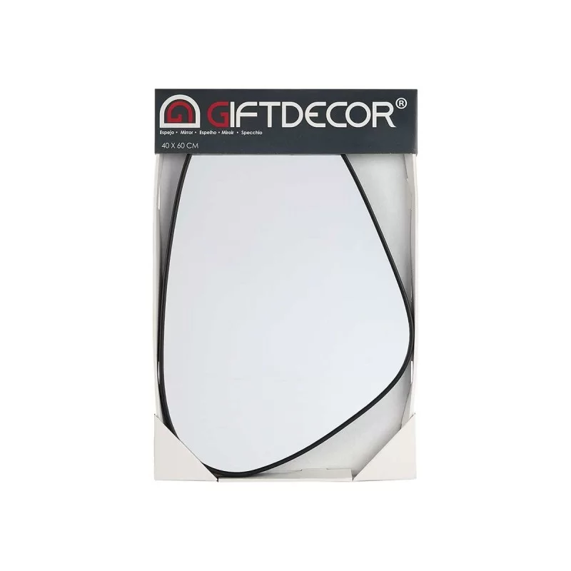 Wall mirror Abstract Black polypropylene 40 x...