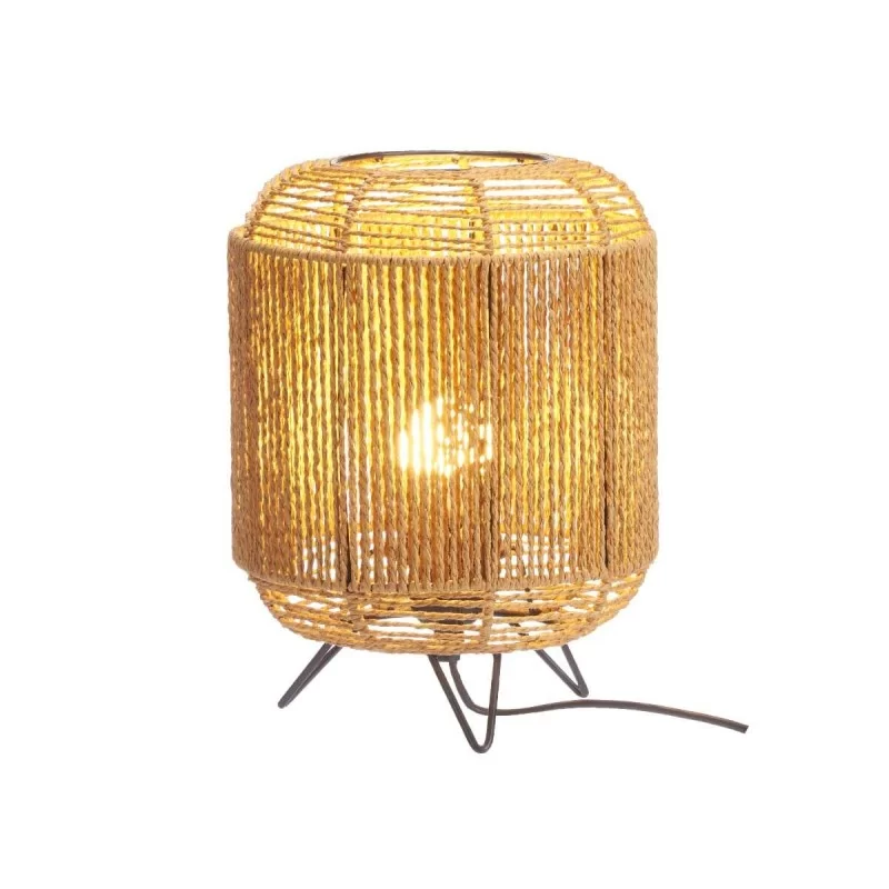 Desk lamp Rope 40 W Brown Black 21 x 27 x 20 cm...