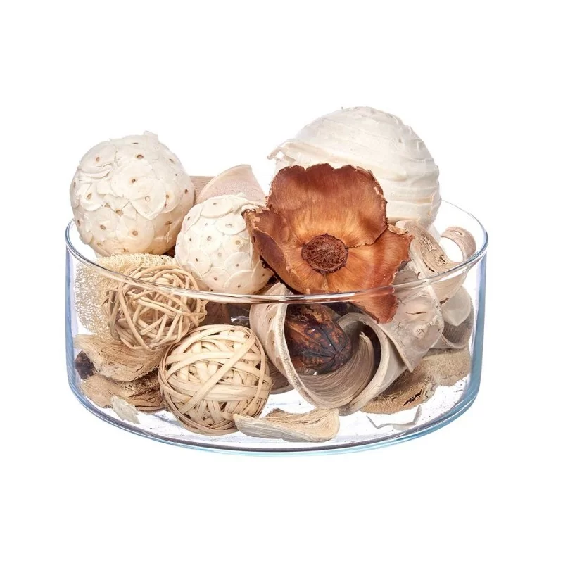 Decorative Potpourri White Brown 19 x 40 x 14...