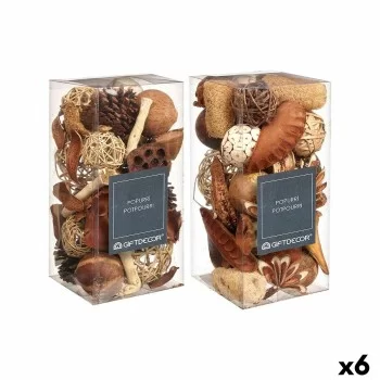 Decorative Potpourri White Brown Red 14 x 30,5 x 14 cm (6...