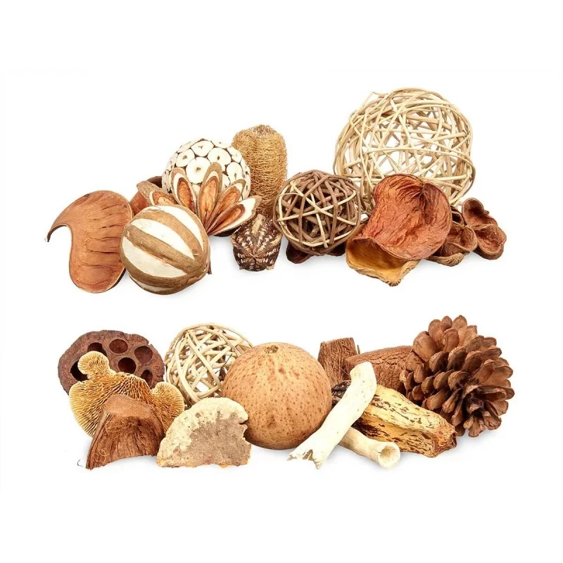 Decorative Potpourri White Brown Red 14 x 30,5...