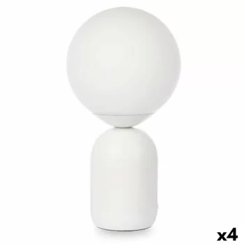 Desk lamp Ball 40 W White Ceramic 15 x 28,5 x 15 cm (4...