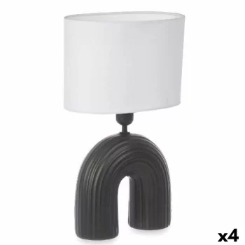 Desk lamp Bridge 60 W Black Ceramic 26 x 41 x 15,5 cm (4...