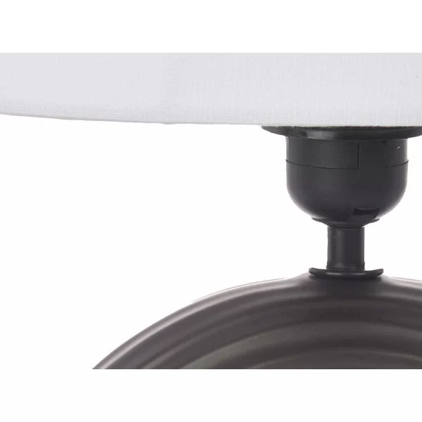 Desk lamp Bridge 60 W Black Ceramic 26 x 41 x 15,5 cm (4 Units)