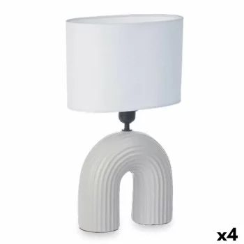 Desk lamp Bridge 60 W Grey Ceramic 26 x 41 x 15,5 cm (4...