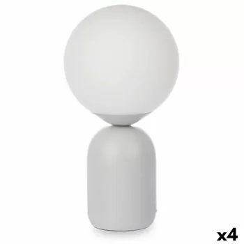 Desk lamp Ball 40 W White Grey Ceramic 15 x 28,5 x 15 cm...
