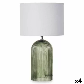 Desk lamp Stripes 40 W Green Crystal 25,5 x 43,5 x 25,5...