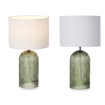 Desk lamp Stripes 40 W Green Crystal 25,5 x 43,5 x 25,5... 2