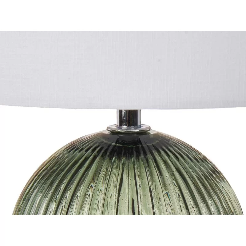 Desk lamp Stripes 40 W Green Crystal 25,5 x...